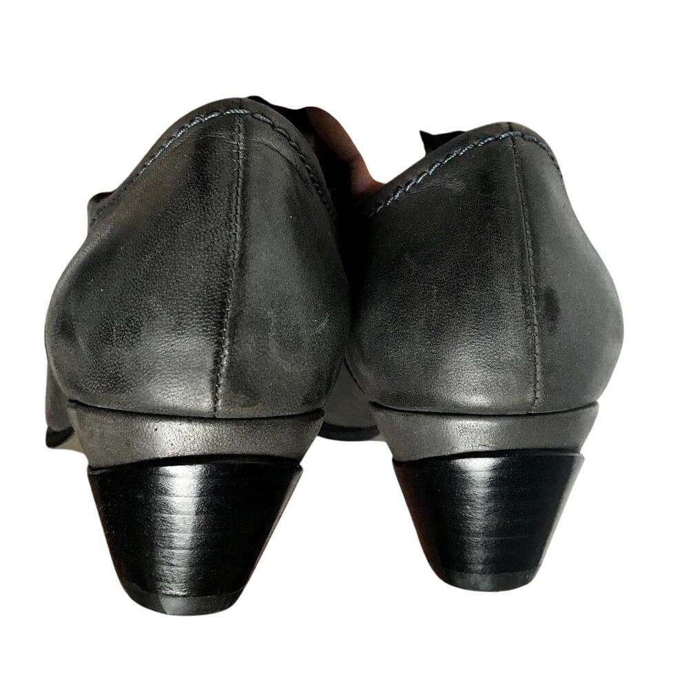 Chic Gray Women's Lace-Up Heels - Picture 5 of 10